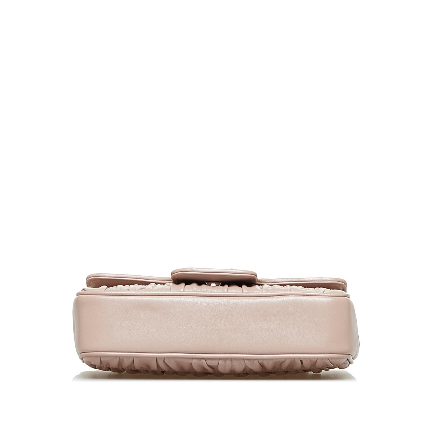 Prada Nappa Gaufre Chain Flap Bag (SHG-ynKRzj)