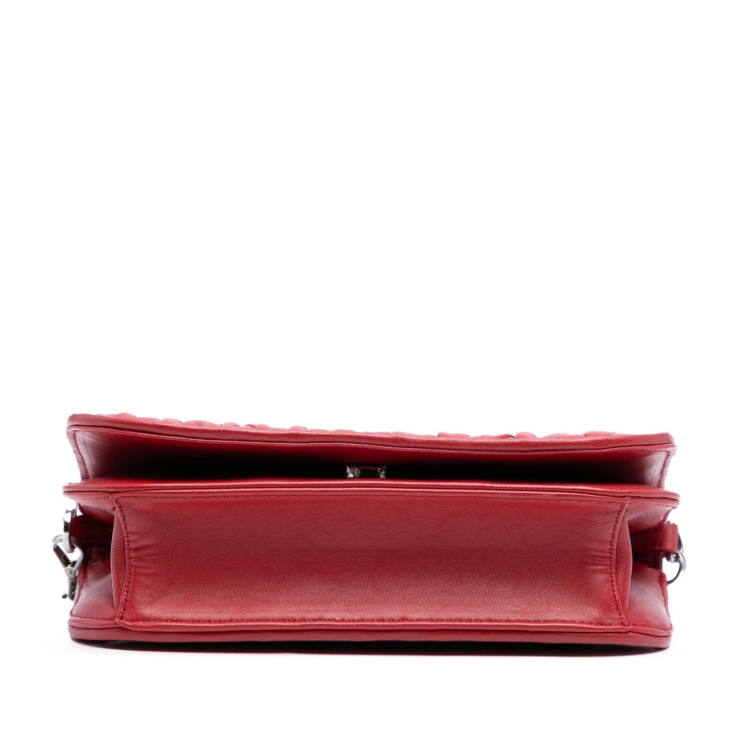 Prada Nappa Gaufre Chain Flap Bag