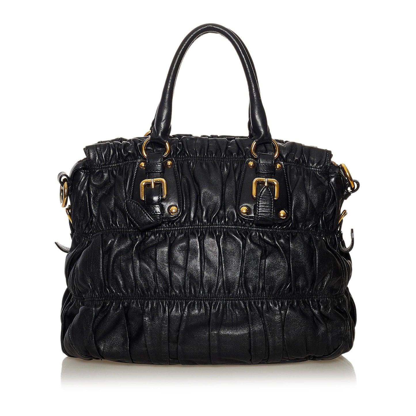 Prada Nappa Gaufre Satchel (SHG-33134)