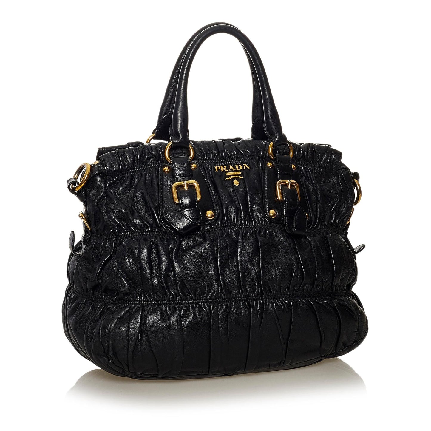 Prada Nappa Gaufre Satchel (SHG-33134)