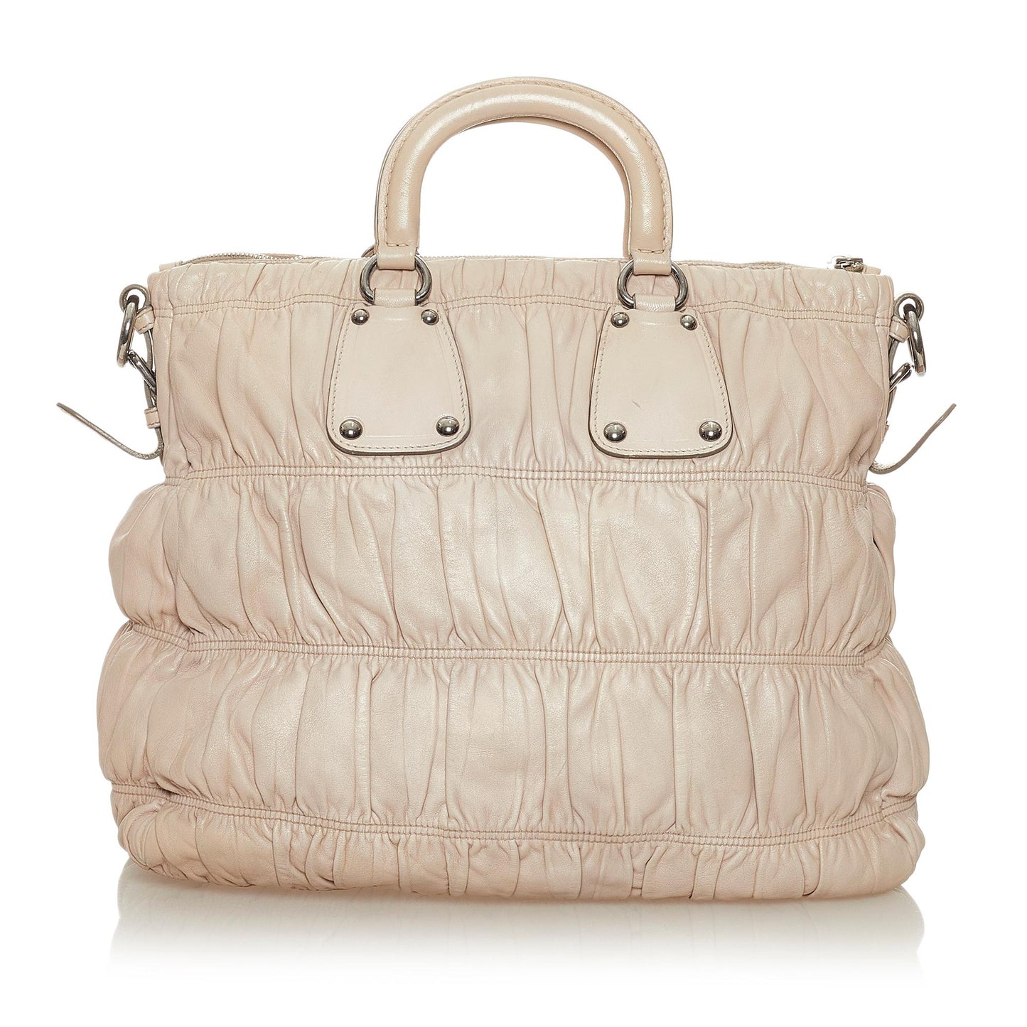 Prada Nappa Gaufre Satchel (SHG-33991)