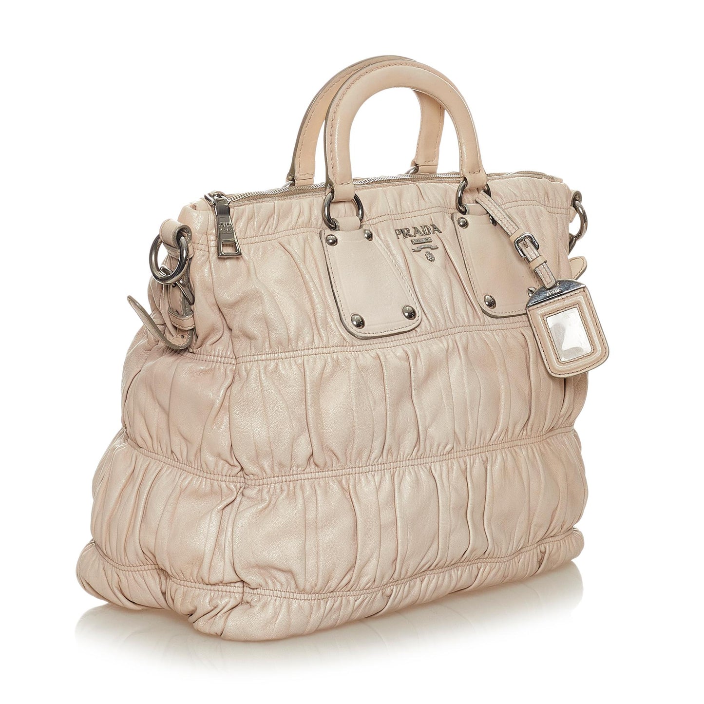 Prada Nappa Gaufre Satchel (SHG-33991)
