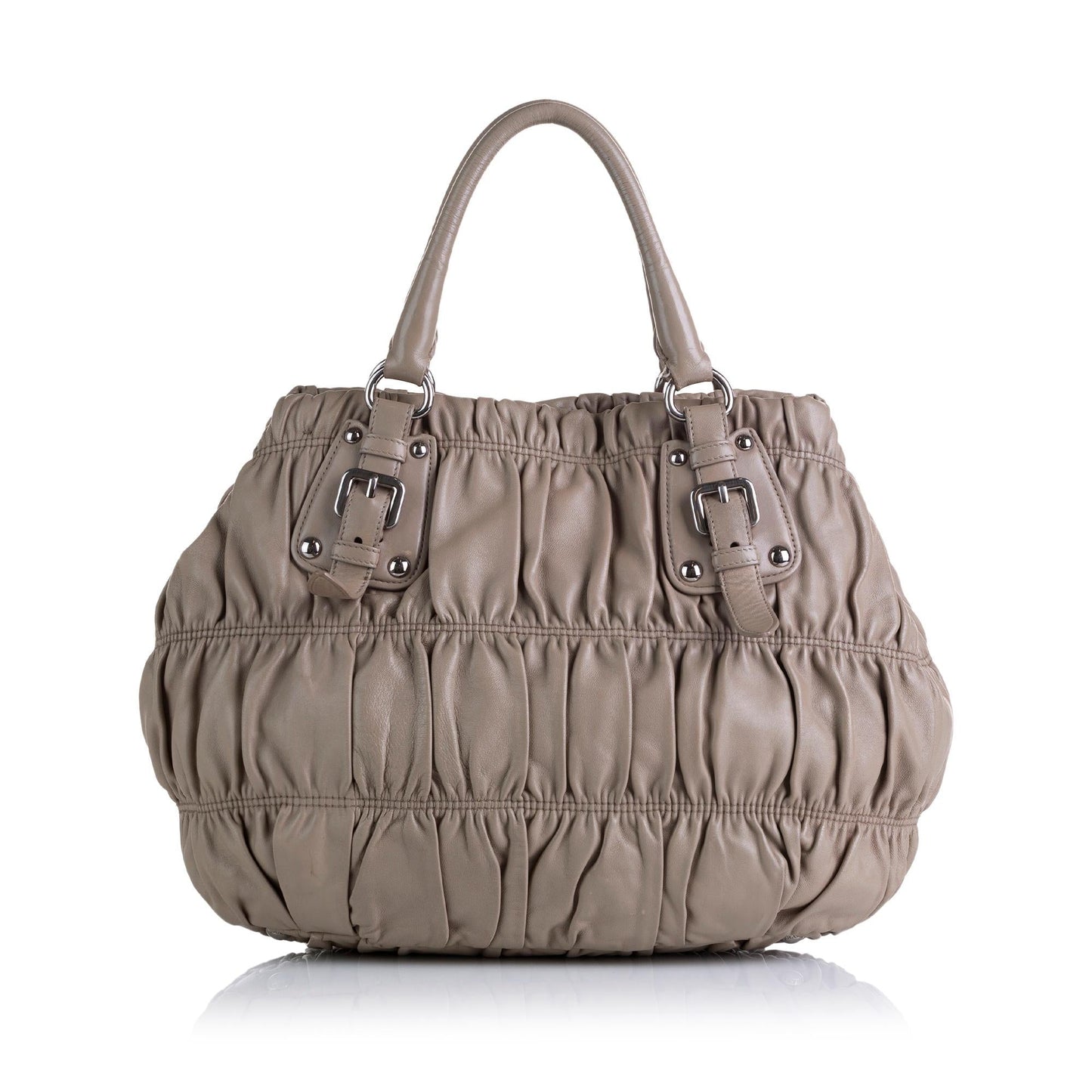 Prada Nappa Gaufre Satchel (SHG-35937)