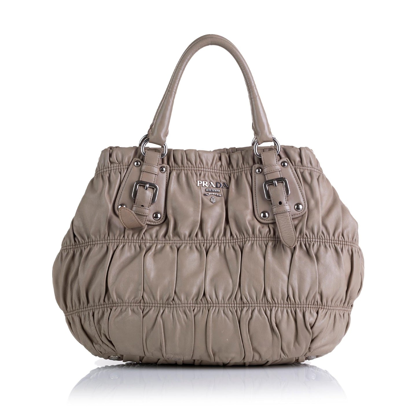 Prada Nappa Gaufre Satchel (SHG-35937)