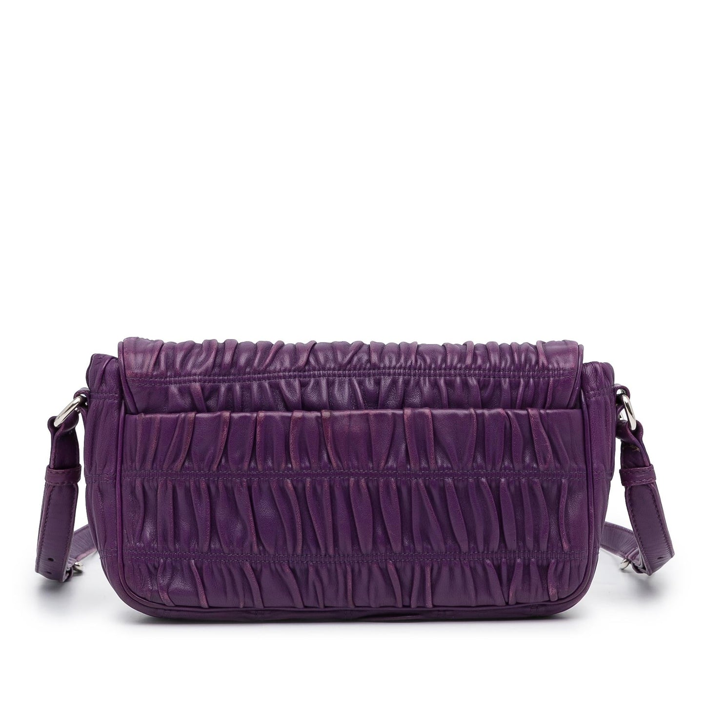 Prada Nappa Gaufre Sound Lock Crossbody Bag (SHG-GrlPP0)