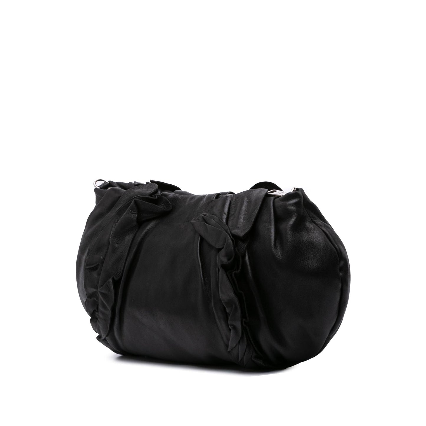 Prada Nappa Ruffle Crossbody