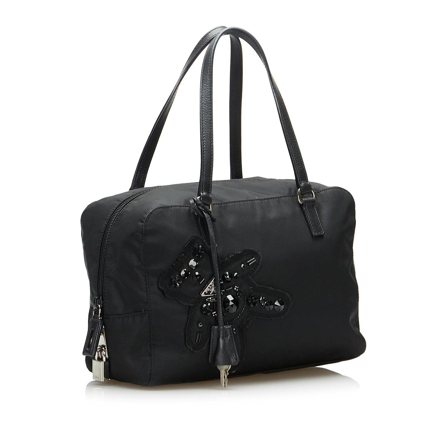 Prada Nylon Raso Bear Handbag (SHG-uaCnN5)