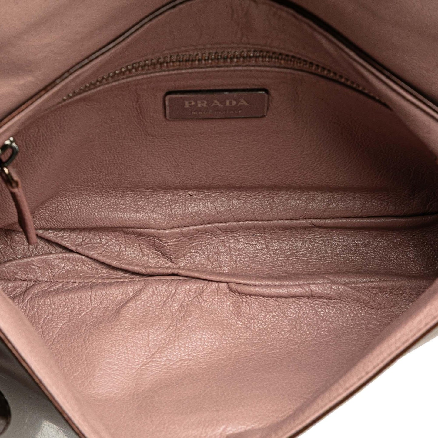 Prada Patent Tassel Shoulder Bag