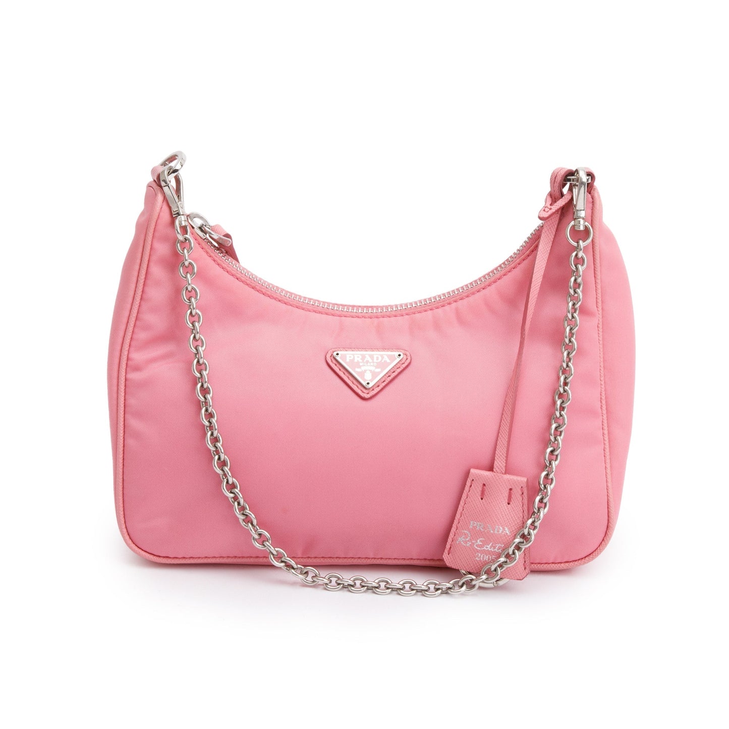 Prada Pink Re-Edition 2005 Re-Nylon Shoulder Bag