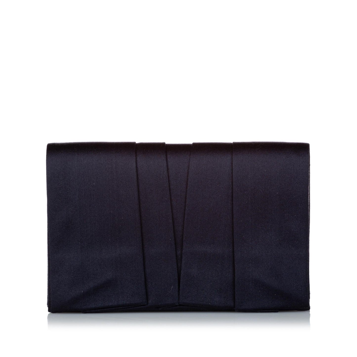 Prada Pleated Satin Clutch Bag (SHG-31019)