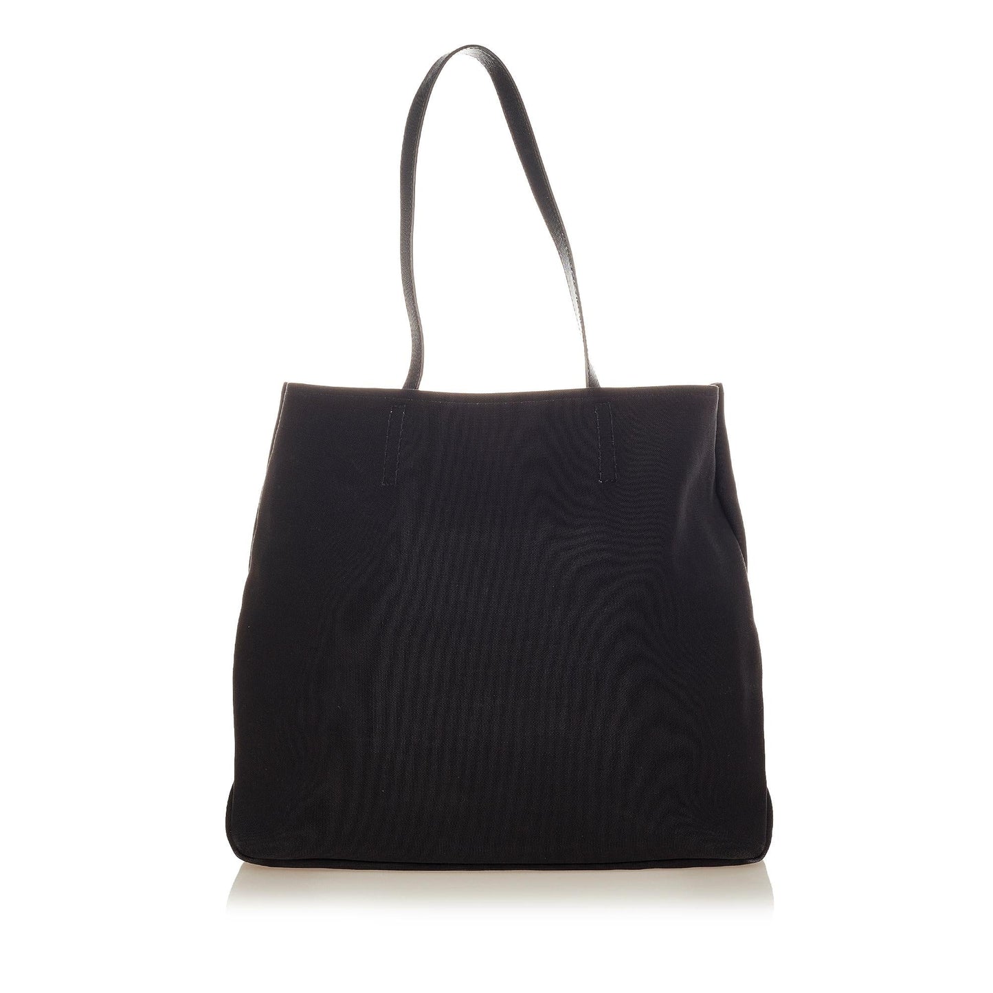 Prada Printed Canvas Tote Bag (SHG-34571)