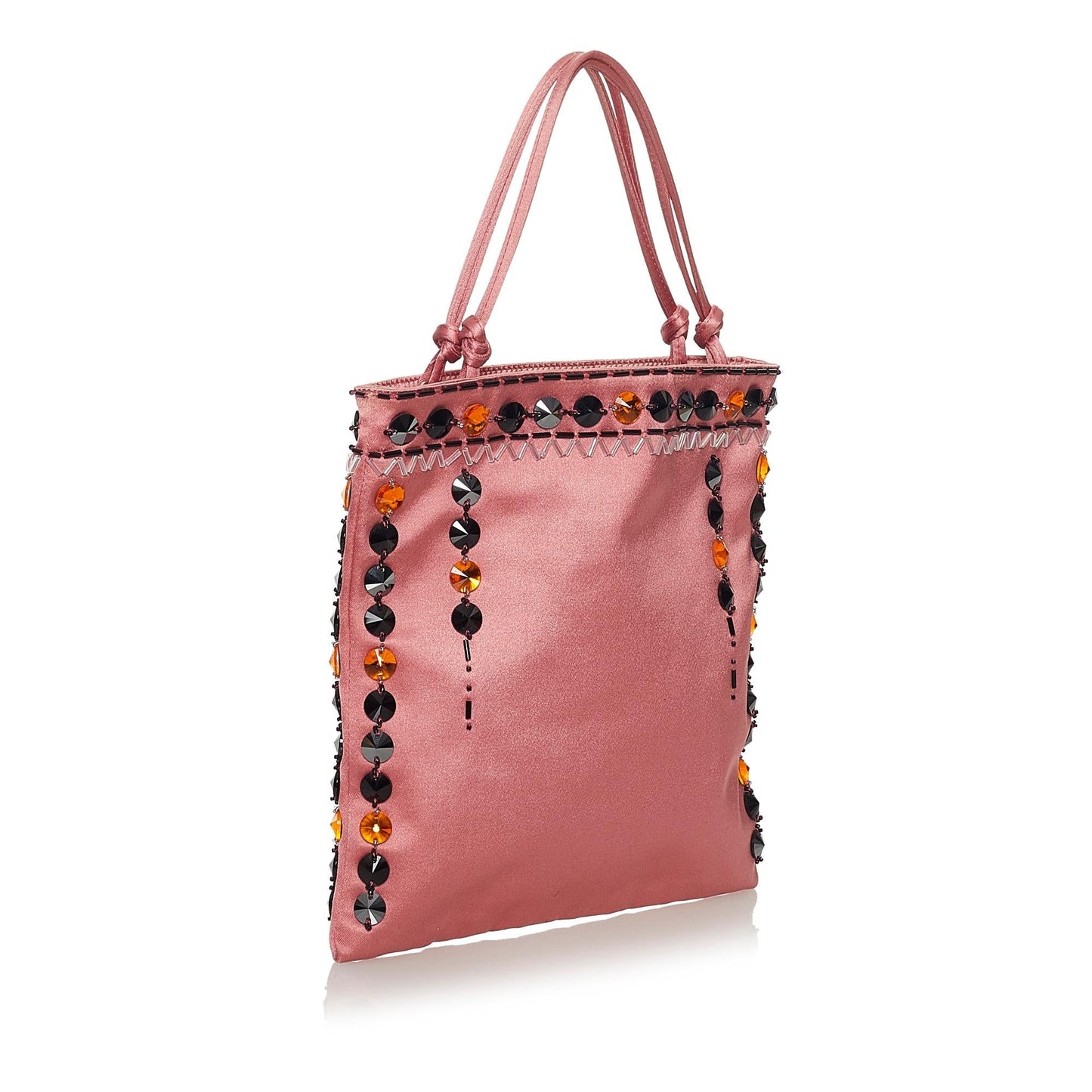 Prada Raso Pietre Handbag (SHG-33681)