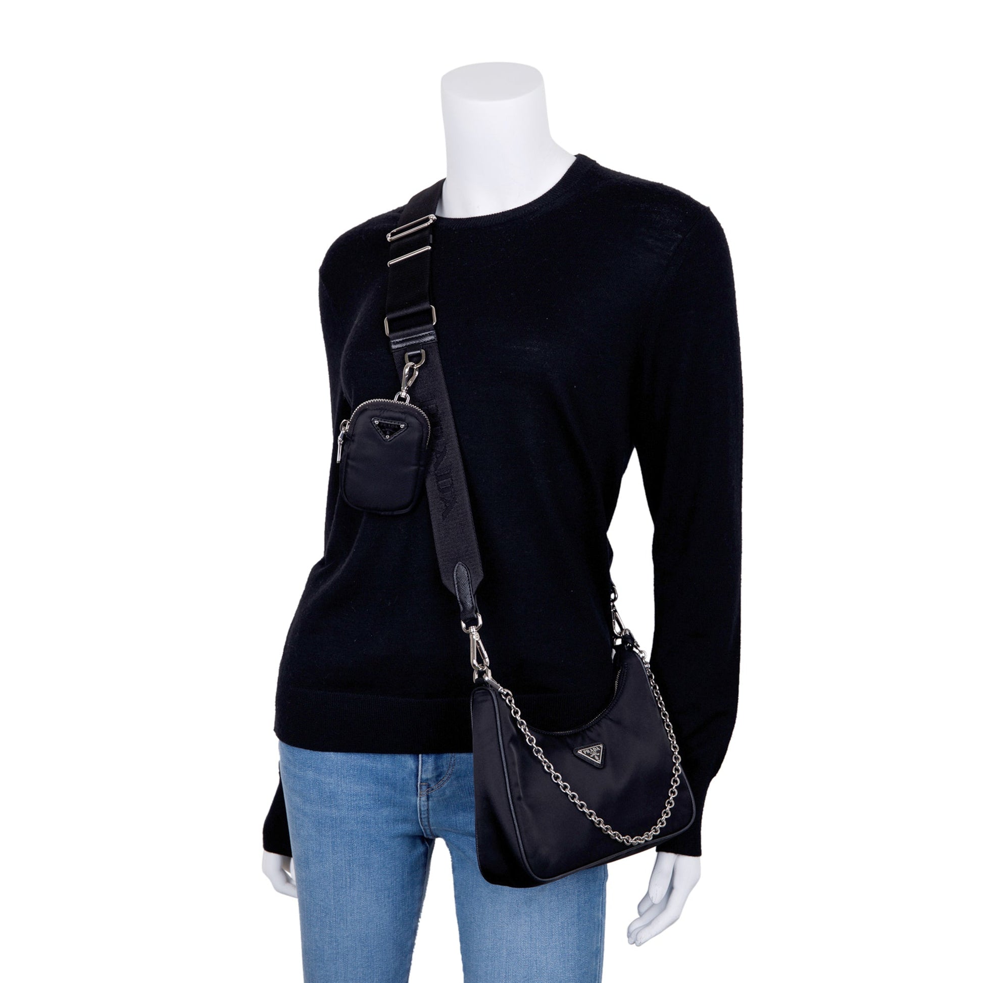 Prada Re-Edition 2005 Nylon Shoulder Bag