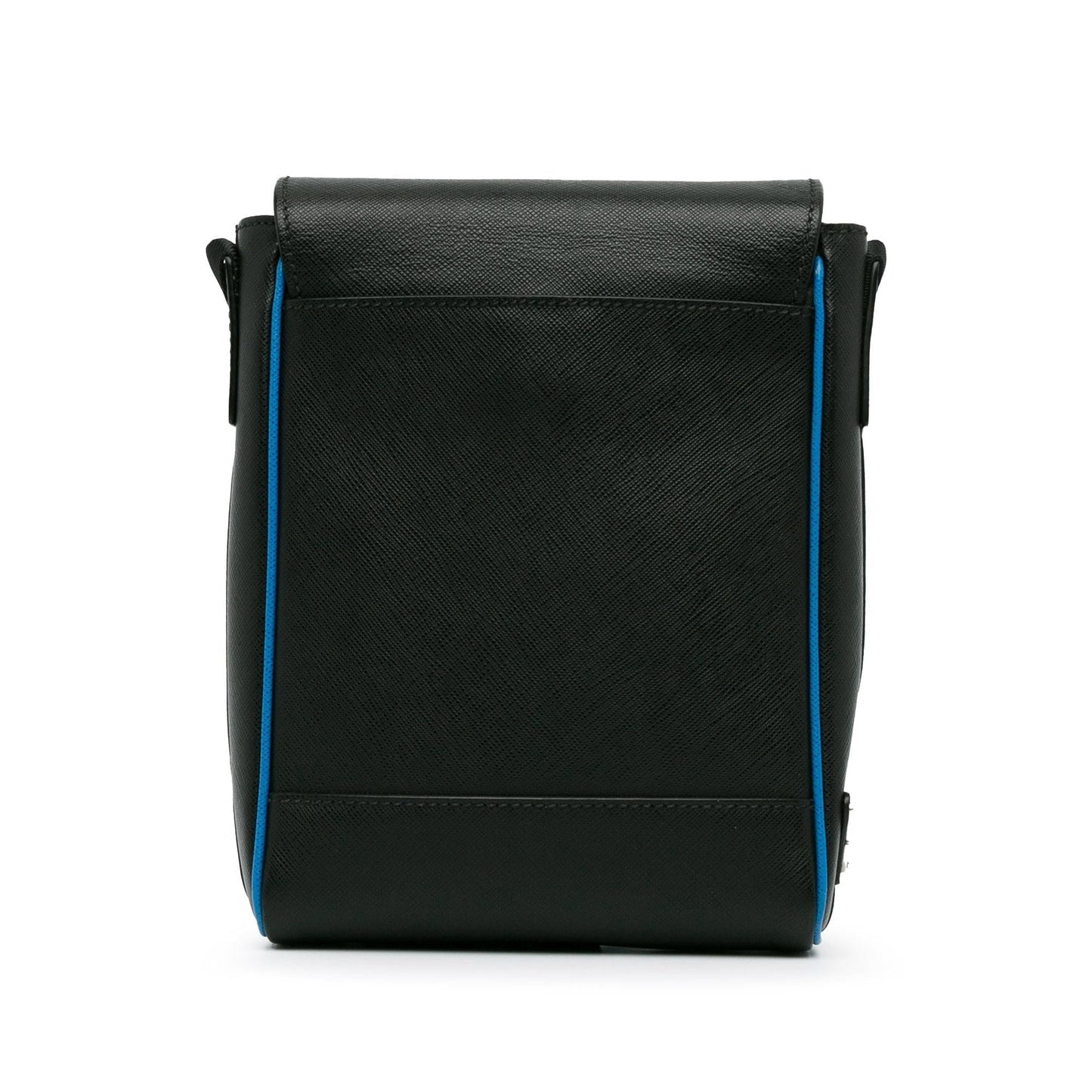 Prada Saffiano Buckle Flap Crossbody Bag (SHG-5zRrM4)