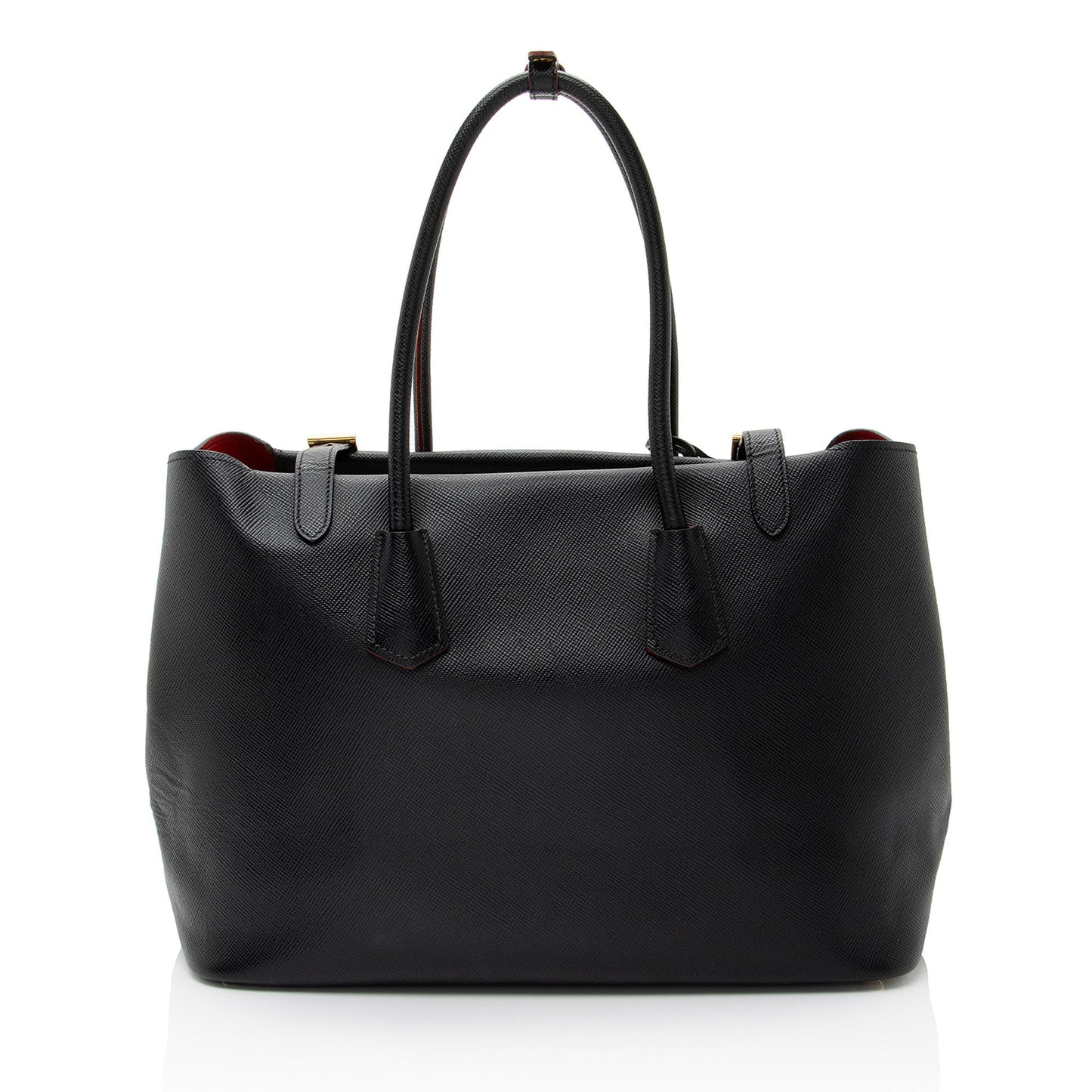 Prada Saffiano Buckle Tote