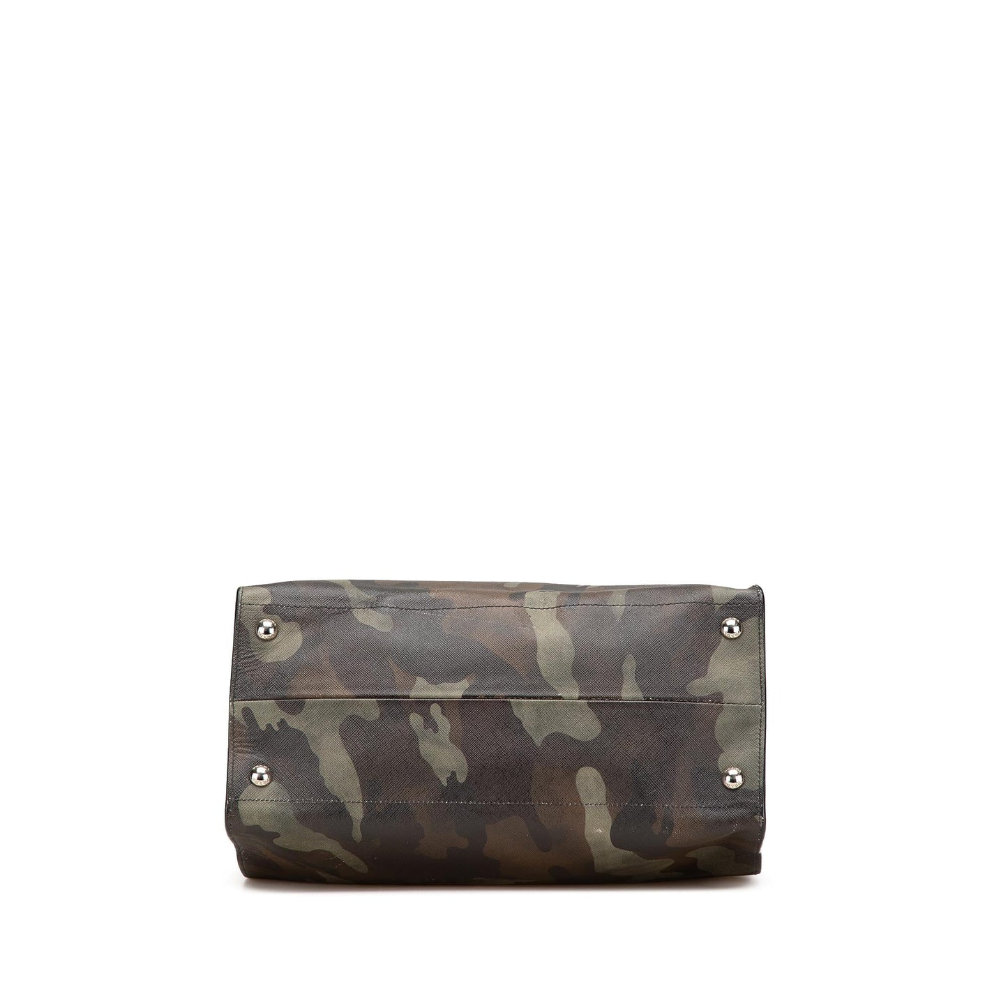Prada Saffiano Camouflage Soft Military Convertible Tote