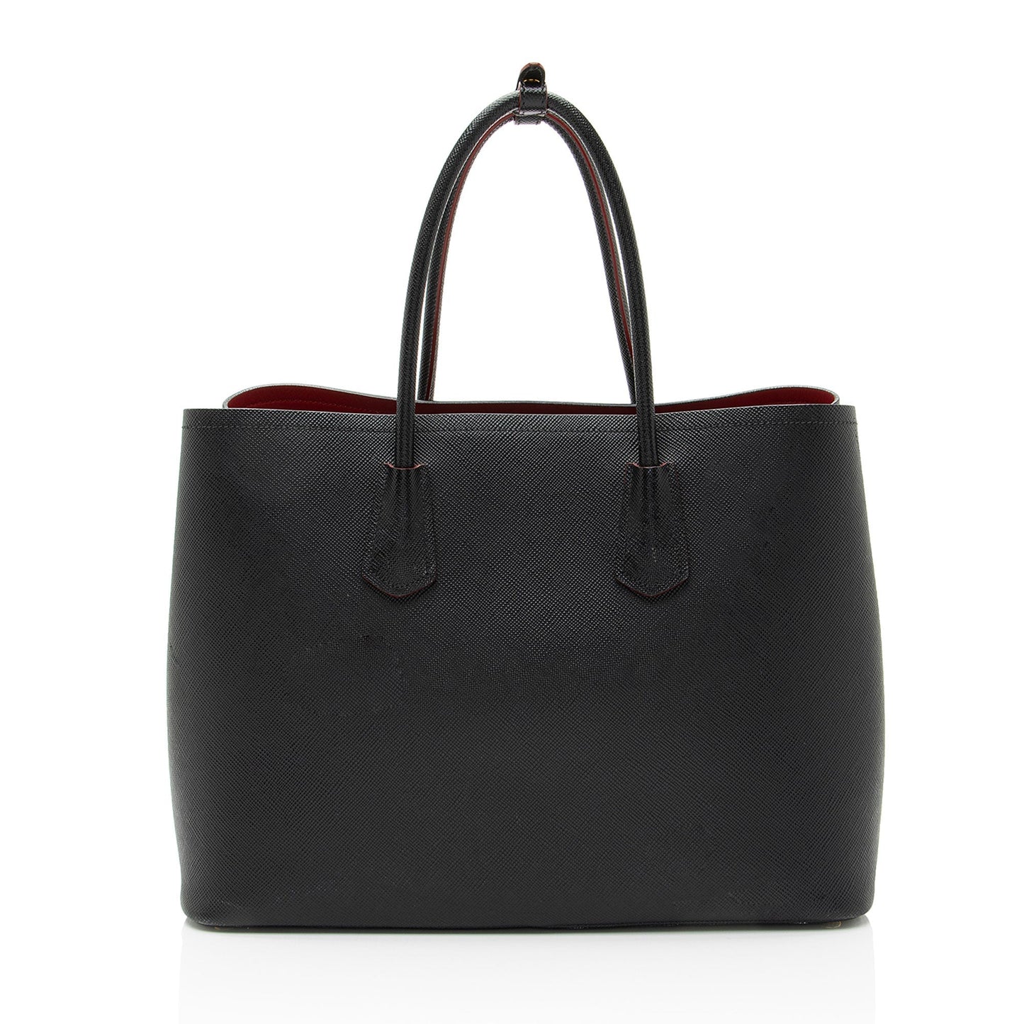 Prada Saffiano Cuir Double Handle Large Tote