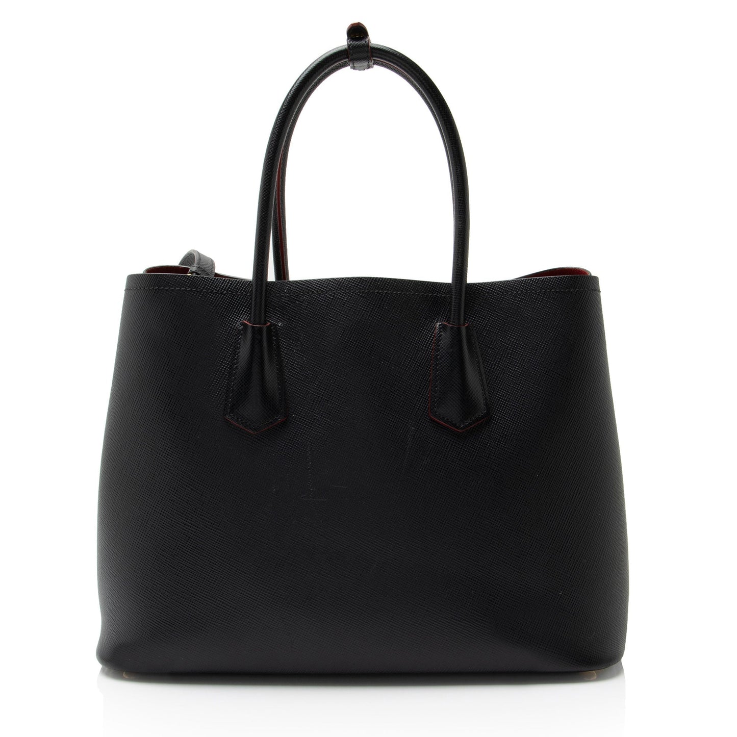 Prada Saffiano Cuir Double Handle Large Tote