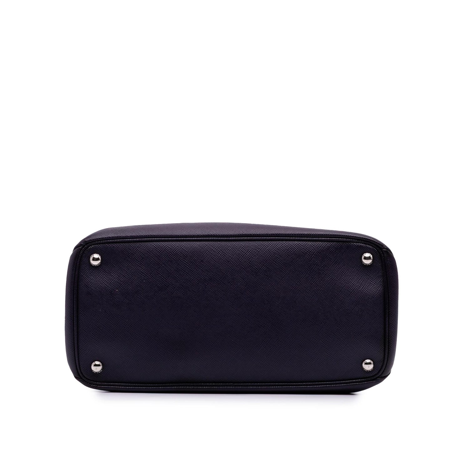 Prada Saffiano Cuir Turnlock Twin Satchel
