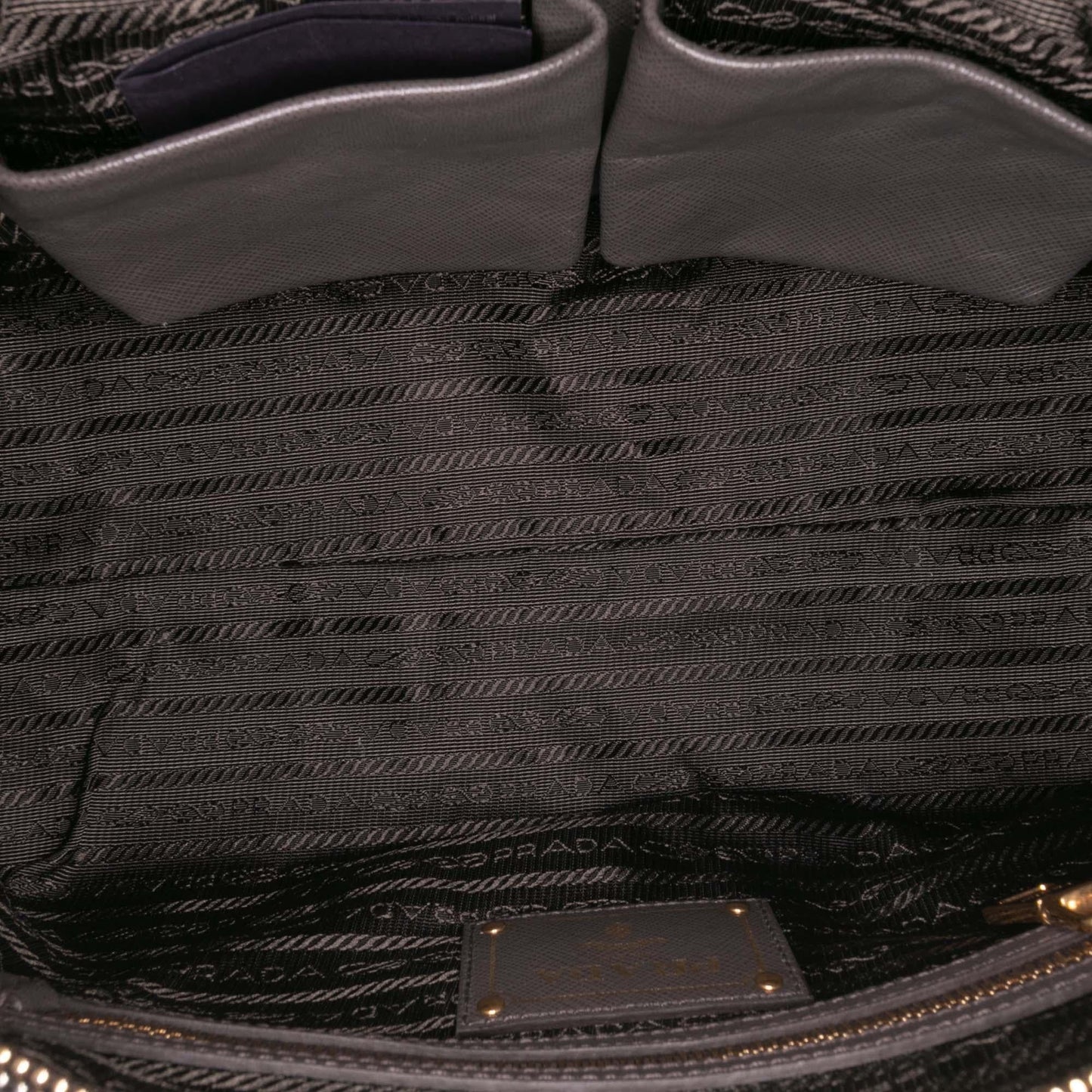 Prada Saffiano Frame Handbag