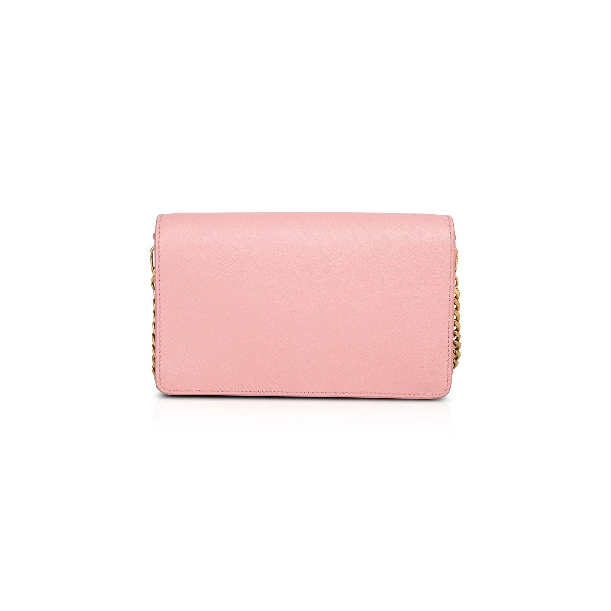 Prada Saffiano Leather Crossbody Chain Bag