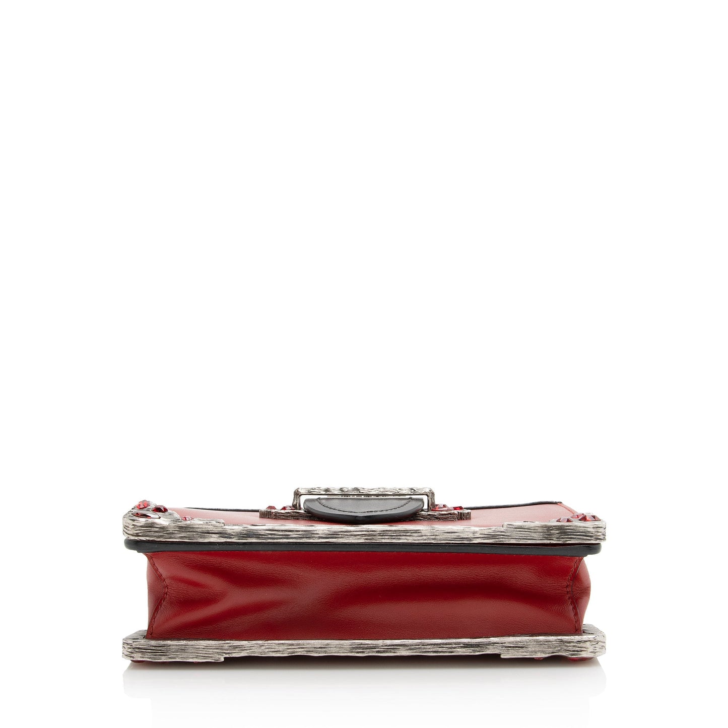 Prada Saffiano Crystal City Cahier Shoulder Bag (SHF-22657)