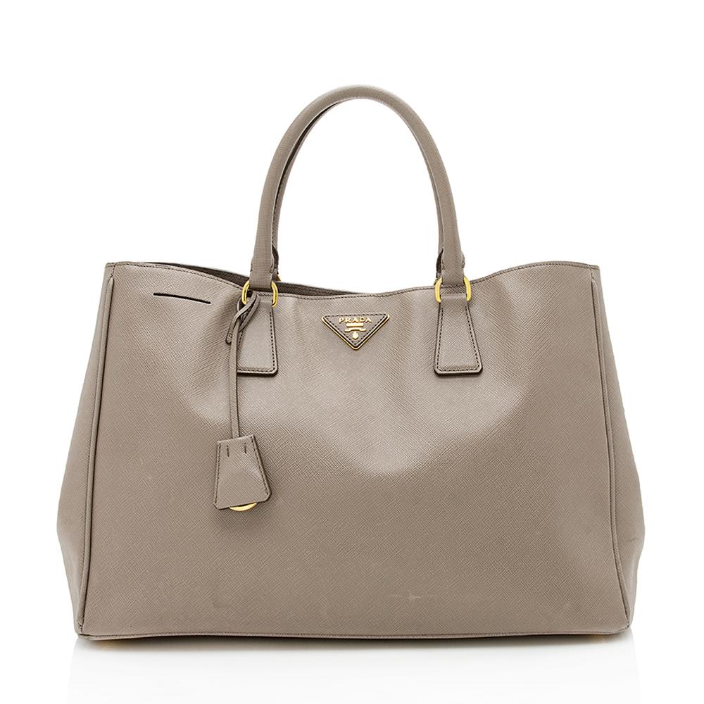 Prada Saffiano Leather Gardeners Tote ( )