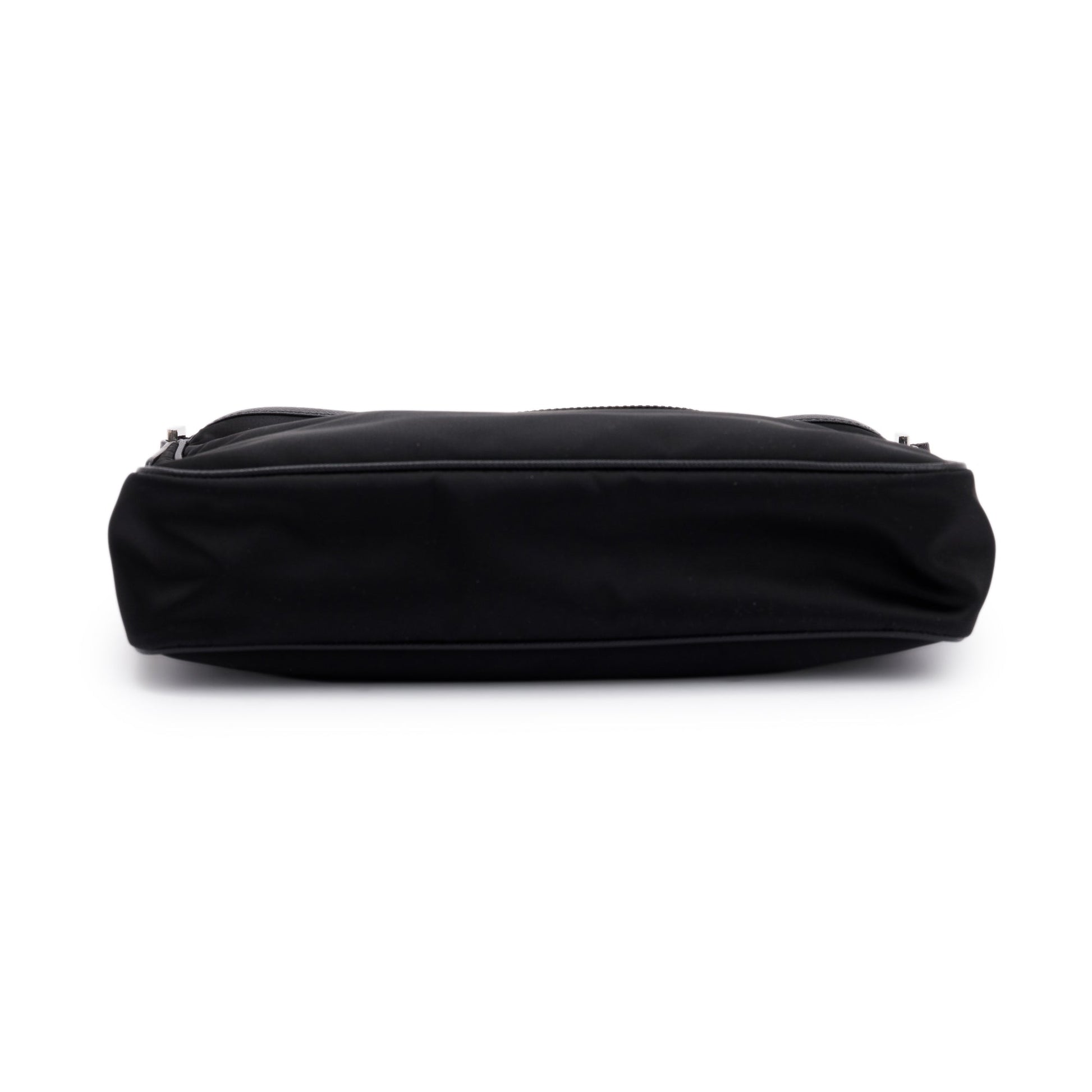 Prada Saffiano Leather-Trimmed Tessuto Nylon Messenger Bag