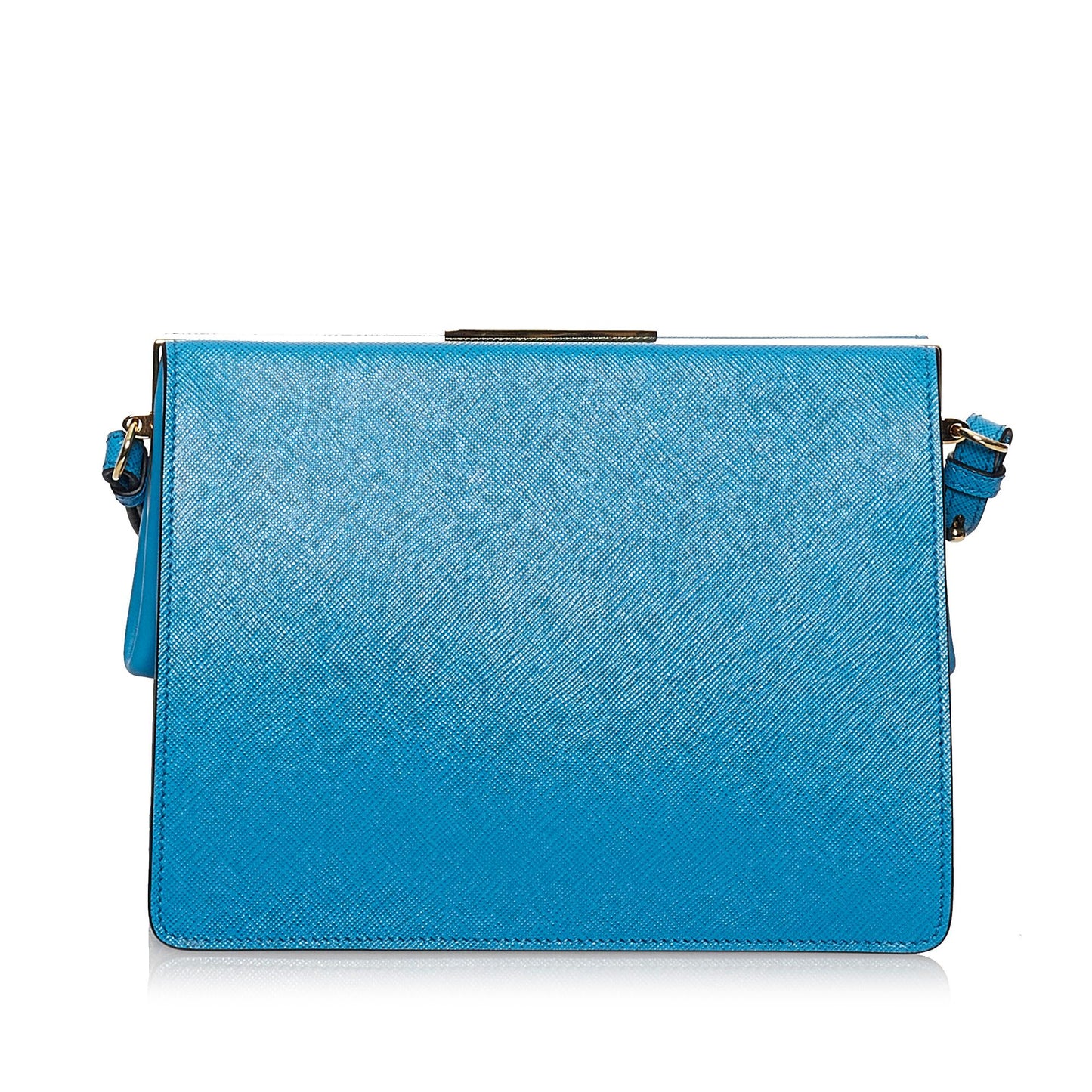 Prada Saffiano Light Frame Crossbody Bag (SHG-29729)