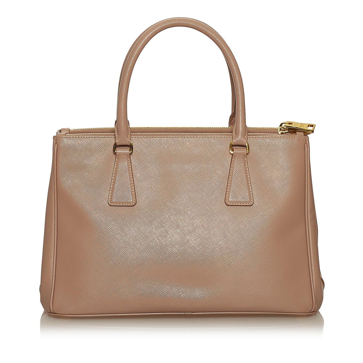 Prada Saffiano Lux Galleria Double Zip Satchel (SHG-29358)