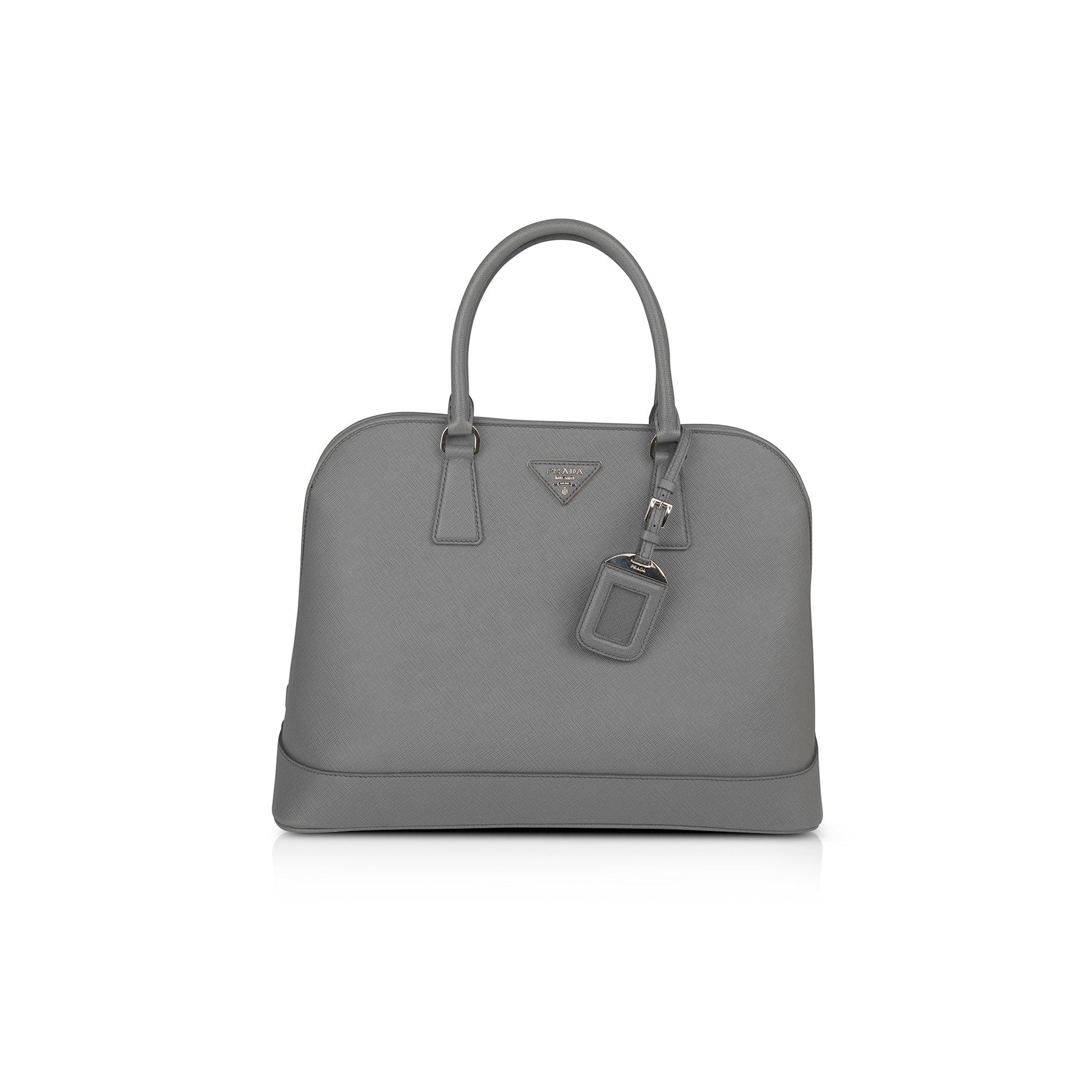 Prada Saffiano Lux Open Promenade Dome Tote