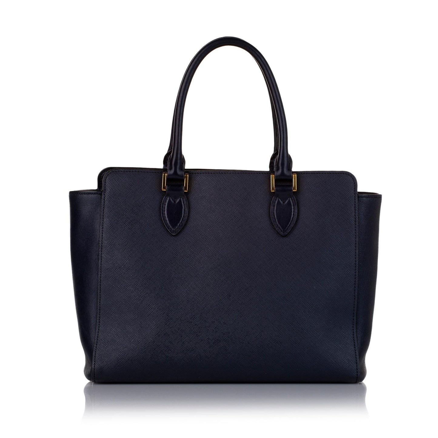 Prada Saffiano Lux & City Calf Zip Tote (SHG-34947)