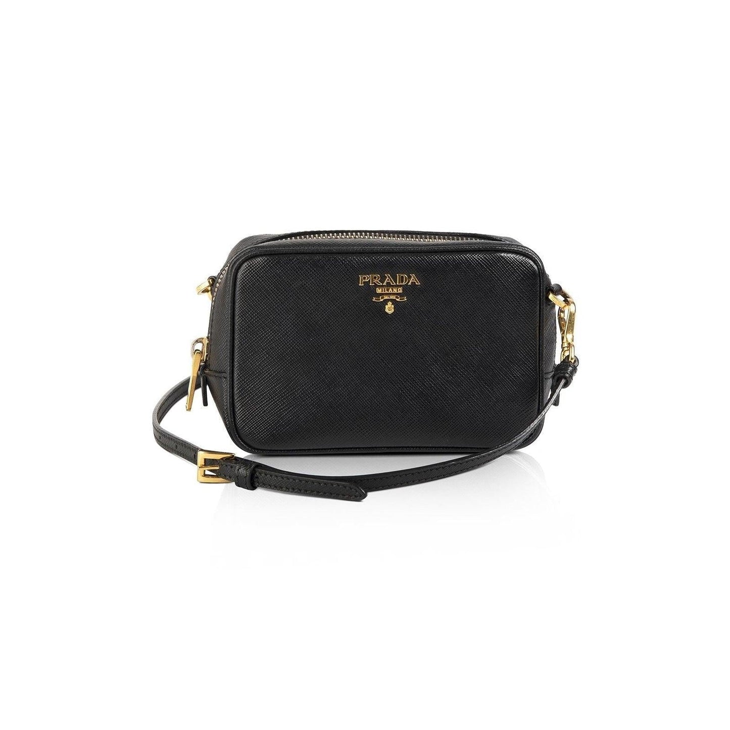 Prada Saffiano Mini Camera Crossbody Bag