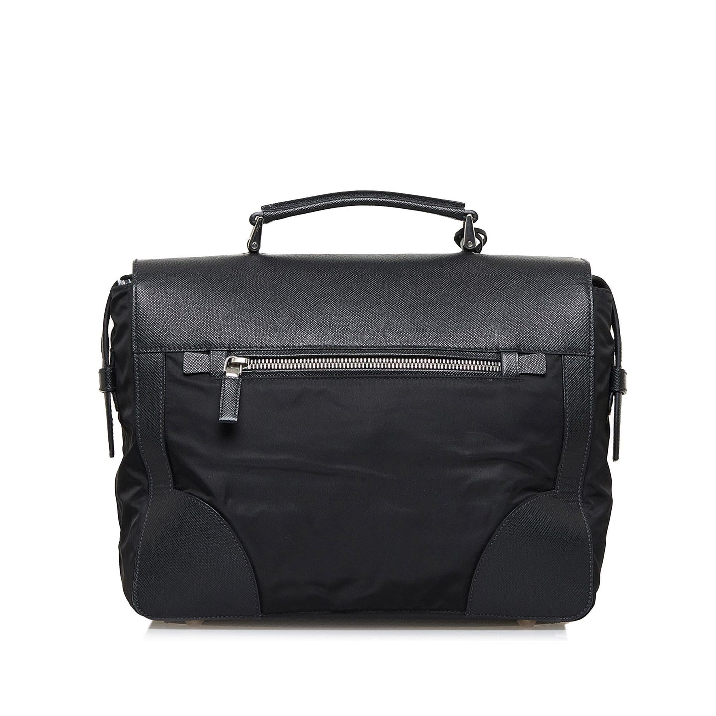 Prada Saffiano Tessuto Business Bag (SHG-v7a0YS)