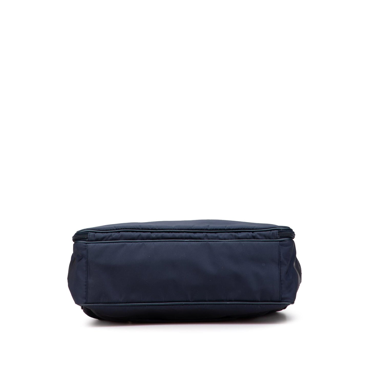 Prada Saffiano Trimmed Tessuto Business Bag