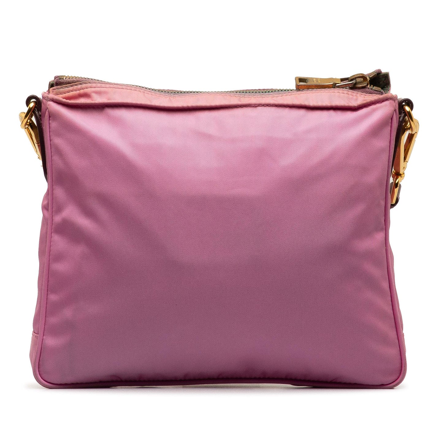 Prada Saffiano Trimmed Tessuto Crossbody (SHG-BzU4IJ)