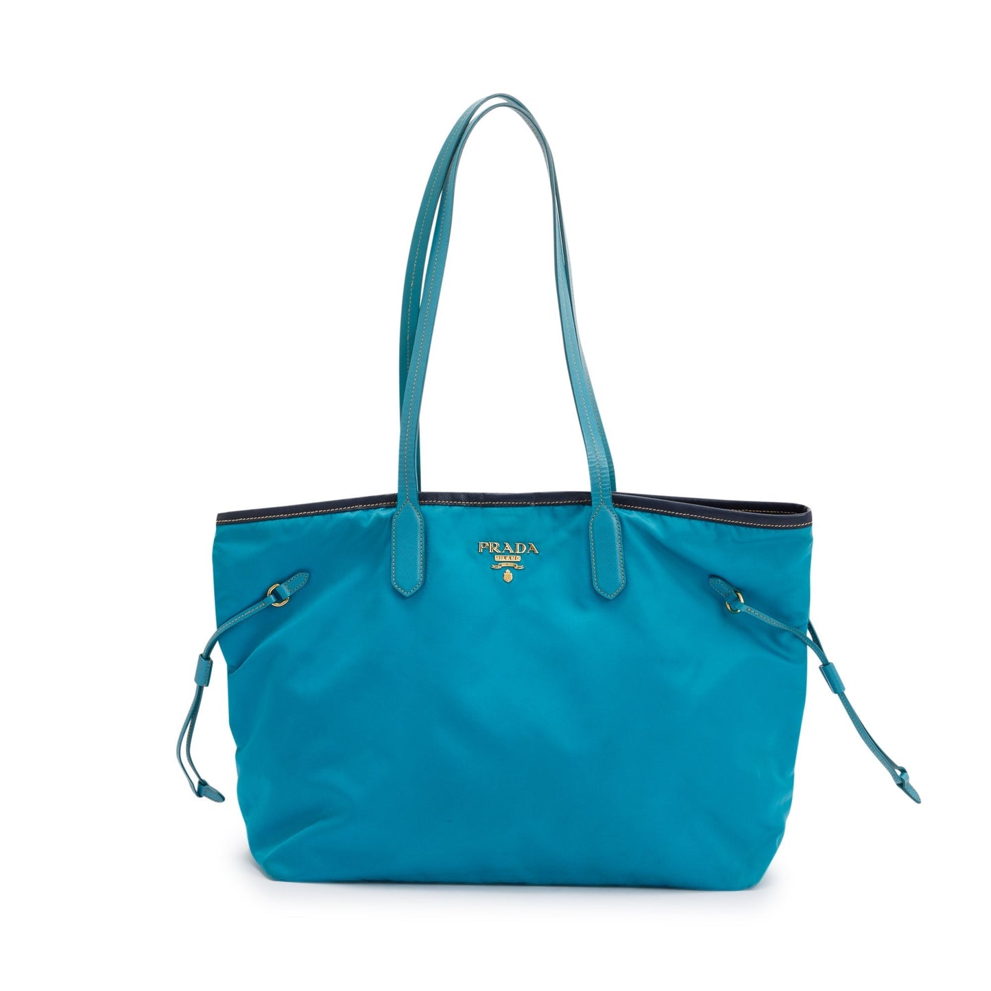 Prada Saffiano-Trimmed Tessuto Nylon Tote