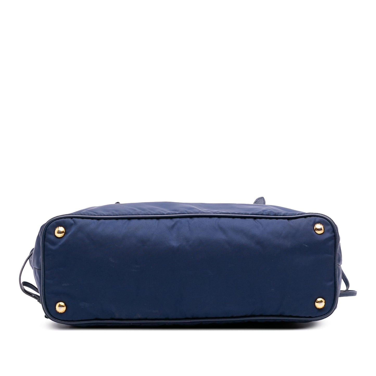 Prada Saffiano Trimmed Tessuto Tote