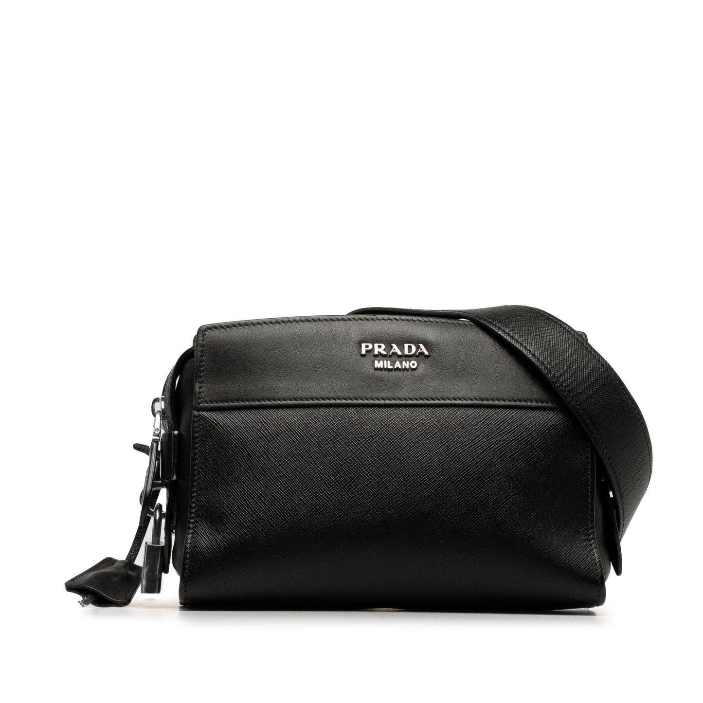 Prada Saffiano and City Calf Esplanade Crossbody (SHG-3doNpS)