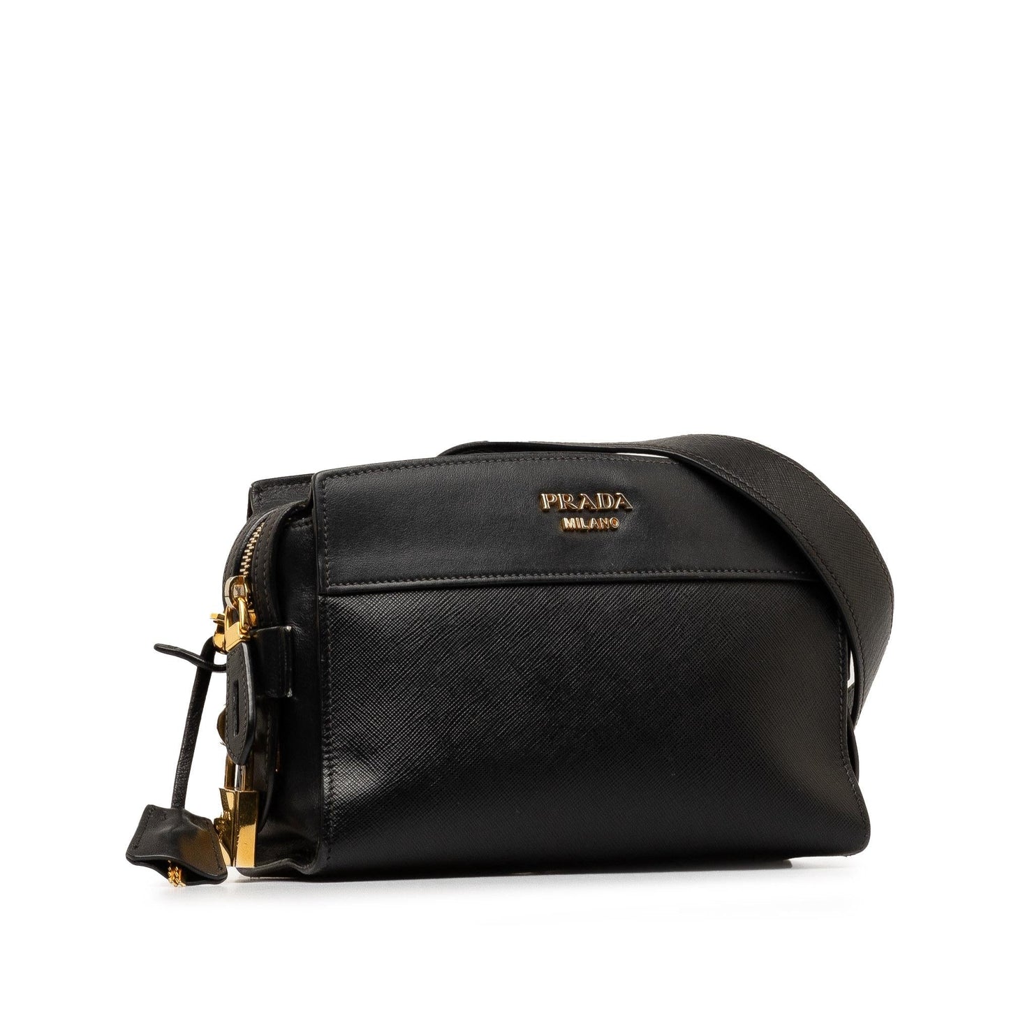 Prada Saffiano and City Calf Esplanade Crossbody (SHG-3doNpS)