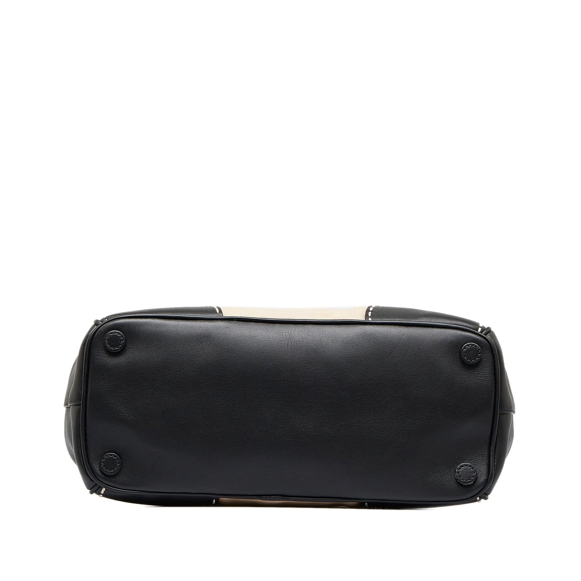 Prada Small City Calf Hand Stitched Galleria Double Zip (SHG-8e9XNd) Luxury Handbag