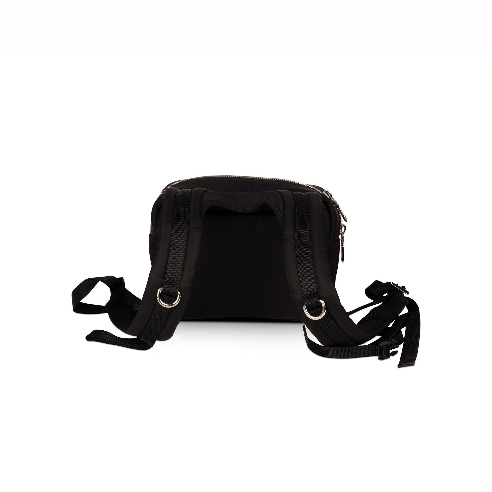 Prada Small Logo Patch Tessuto Nylon Backpack