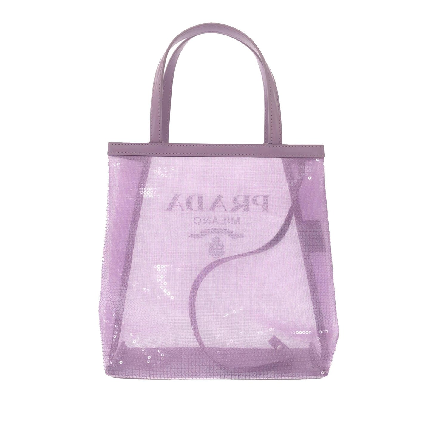 Prada Small Rete Paillettes Tote (SHG-ICHWc9)