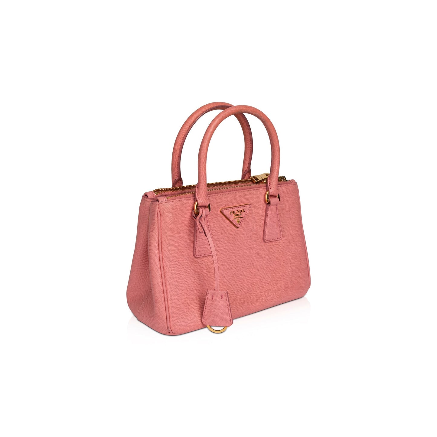 Prada Small Saffiano Lux Galleria Double Zip Tote