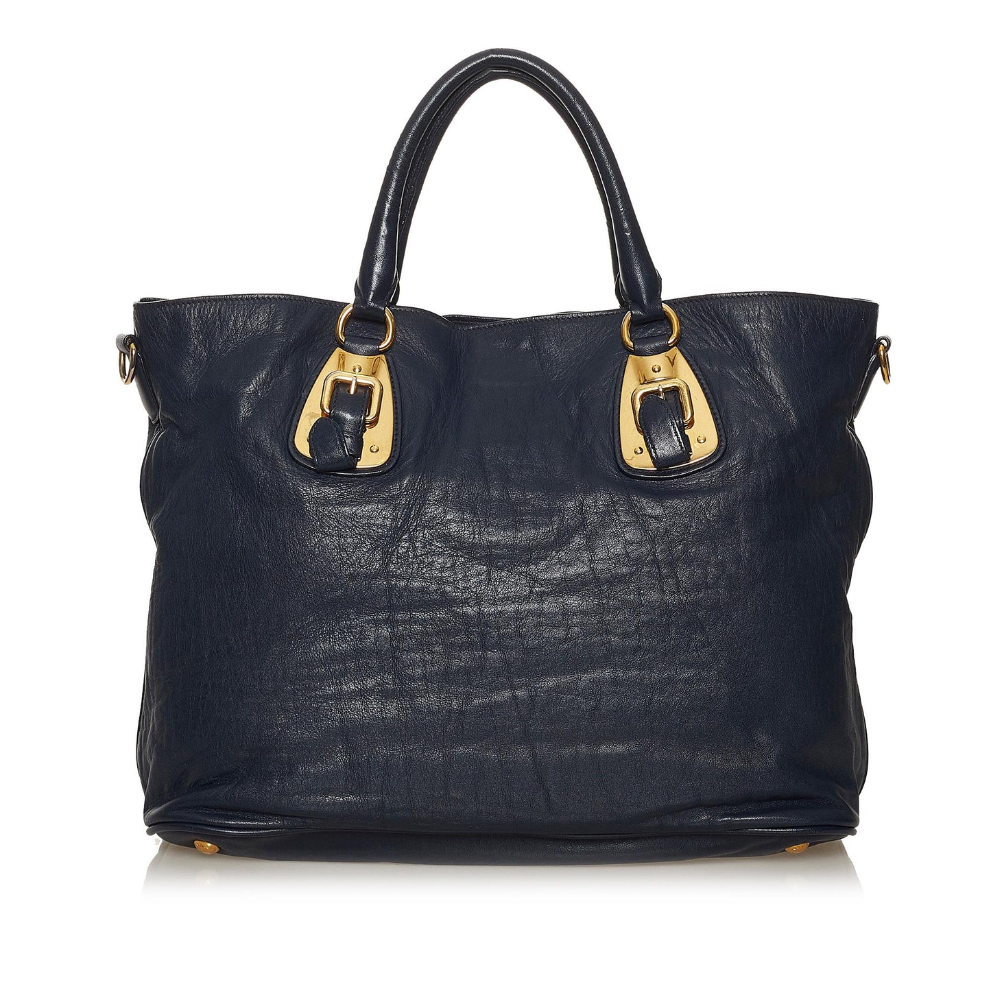 Prada Soft Calf Leather Satchel (SHG-28736)