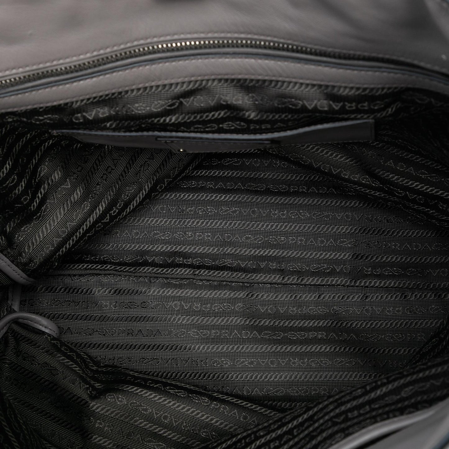 Prada Soft Calf Open Convertible Tote