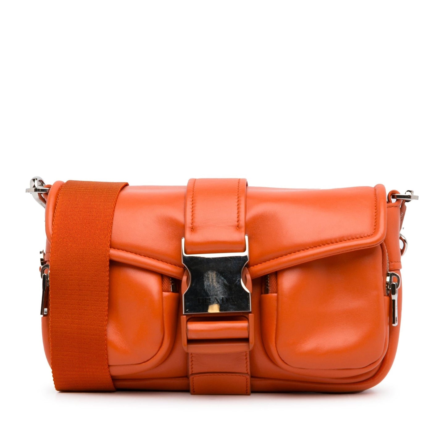 Prada Soft Calf Pocket Crossbody (SHG-Xs6bhL)