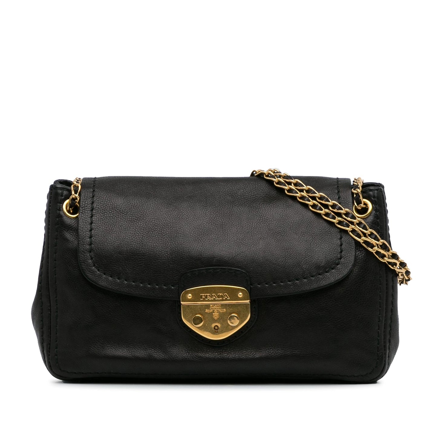 Prada Sound Lock Crossbody bag (SHG-XuC3wP)