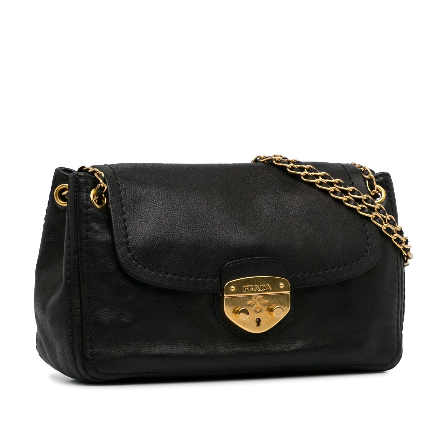 Prada Sound Lock Crossbody bag (SHG-XuC3wP)