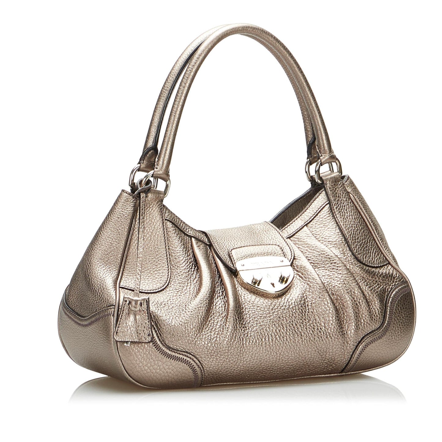 Prada Sound Lock Shoulder Bag (SHG-ATZQNm)
